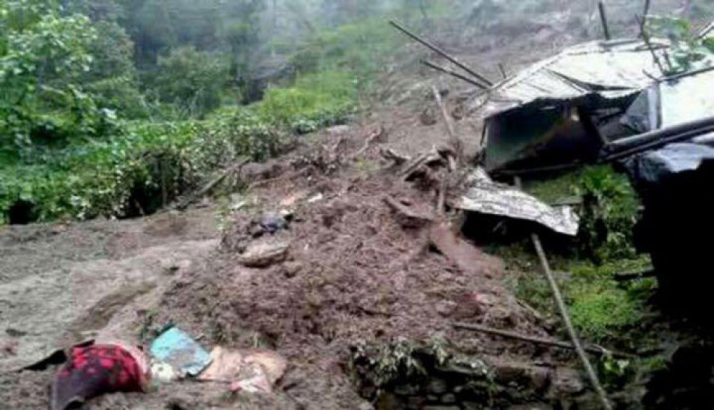 बाढीले बगाउँदा युवा बेपत्ता, दर्जनौँ पशुचौपाया बगायो 